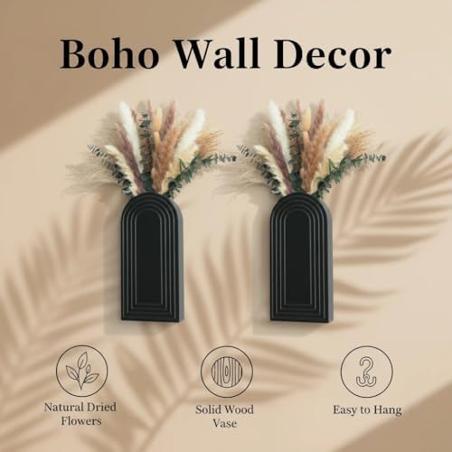 Modern Wall Vase Set of 2 - Image 2