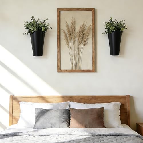 12 Inches Galvanized Wall Planters - Image 4