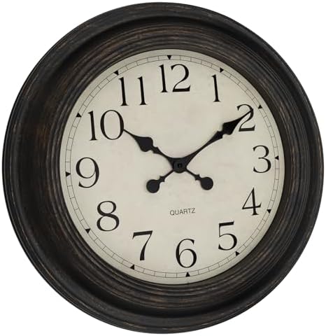 Foxtop Extra Large Wall Clock Silent Battery Operated Clock - Image 3