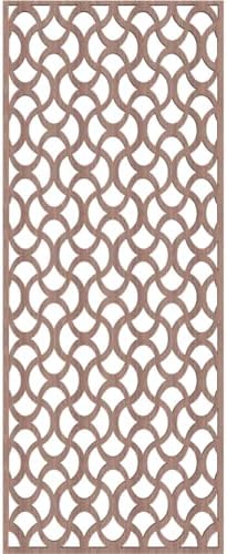 Resort Decorative Pierced Fretwork Wood Wall Panels, 13 3/8"W x 34 3/8"H x 3/8"T - Image 2