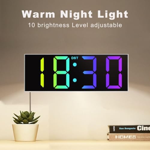 JALL Digital Wall Clock Large Display - Image 4