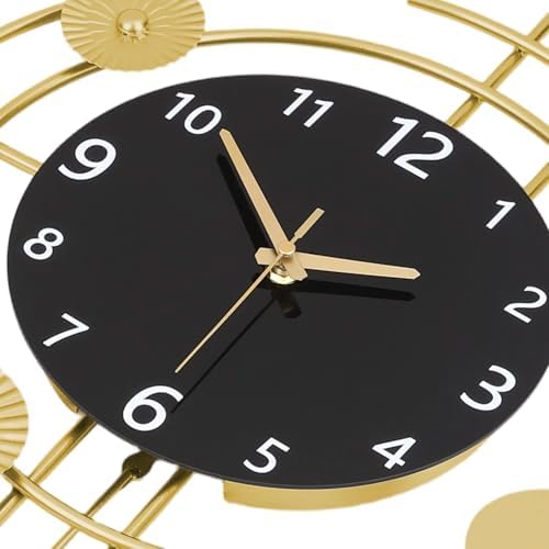 Wall Clock, Silent Quartz Movement Battery Operated - Image 3
