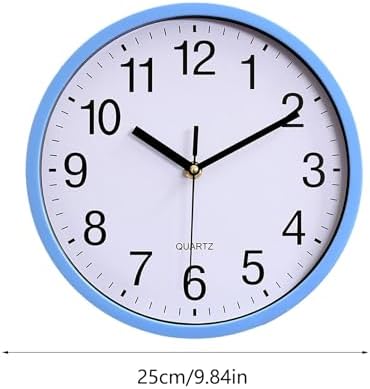 Wall Clock Large, Nonticking Decorative Classic Wall Clock Decorative, Battery - Image 2