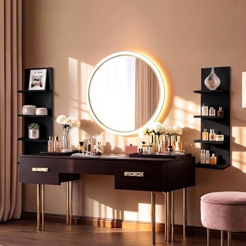 Homaterial 4 Tiers Floating Wall Shelves - Image 7