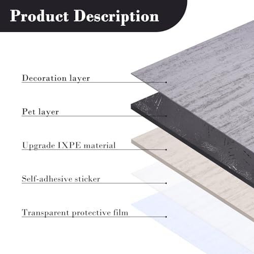 Peel and Stick Faux Travertine PVC Wall Panel Roll, 15.7"x118" - Image 4