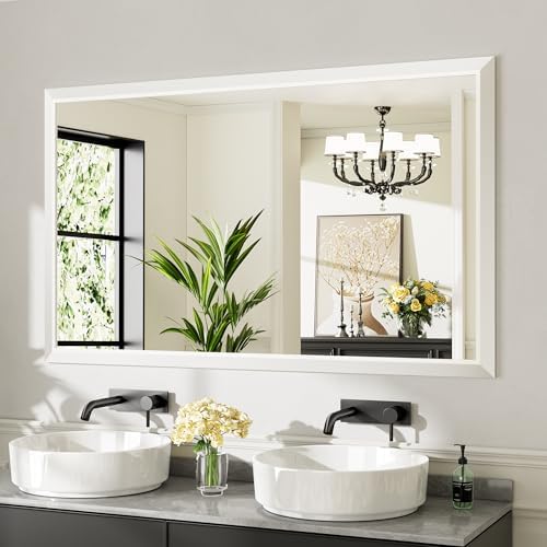Briivue Bathroom Wall Mirror, 60x36 Inch by Briivuemodernmirrors