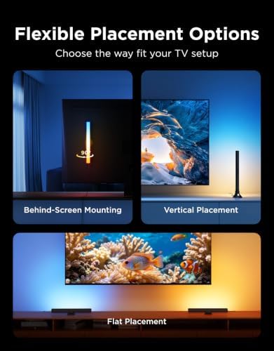 Govee Smart RGBWIC Light Bars, 15-Inch WiFi TV Backlight - Image 6
