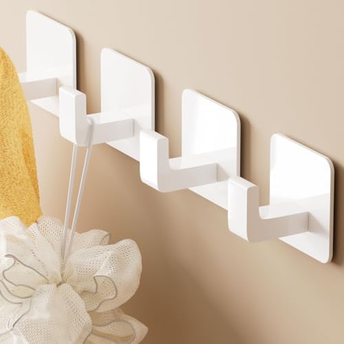 GWAAZXGZ Square Self Adhesive Towel Hooks by GWAAZXGZ