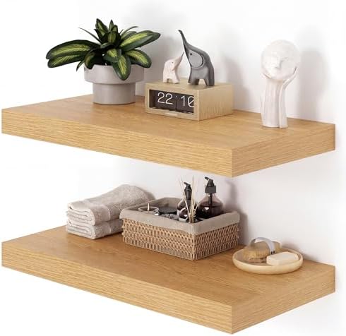 Heimlove 12" Deep Floating Shelves by Heimlove