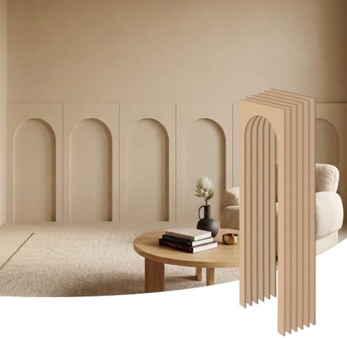 Art3dwallpanels Wall Molding Panels Kit, Pre Cut Arch Wainscoting Panels by Art3dwallpanels