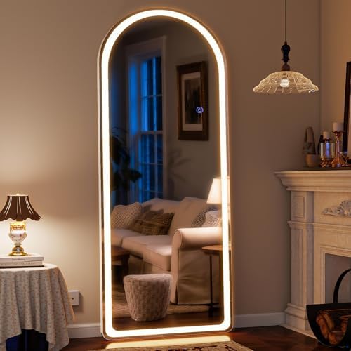 VooBang 71"x26" LED Arched Mirror Full Length by VooBang