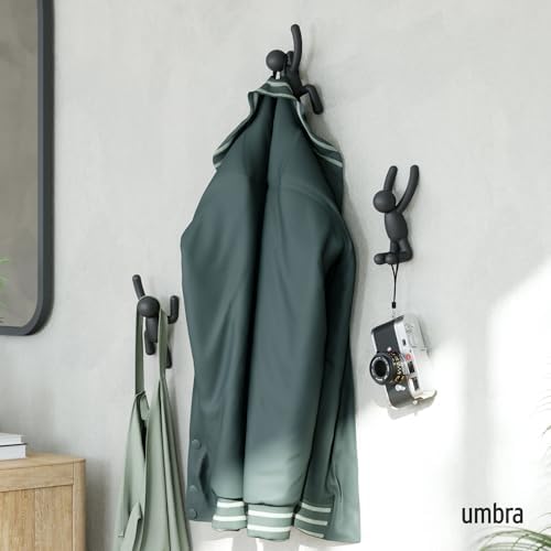 Umbra Buddy Wall Hooks, Decorative Wall Mount Coat Hooks - Image 2