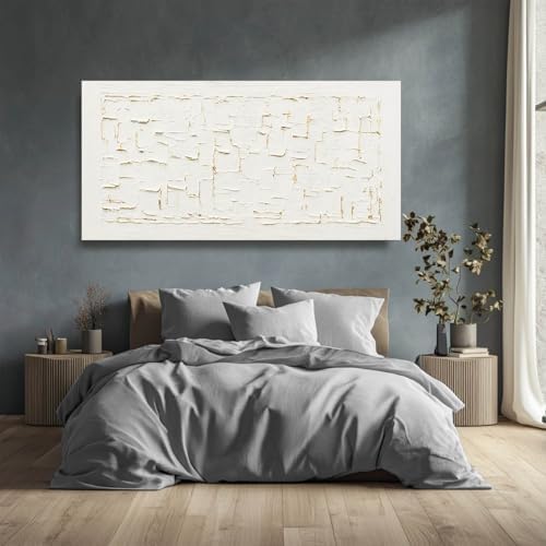 SOUGUAN Neutral Wall Art Modern Wall Decorations Minimalist Canvas Paintings - Image 3