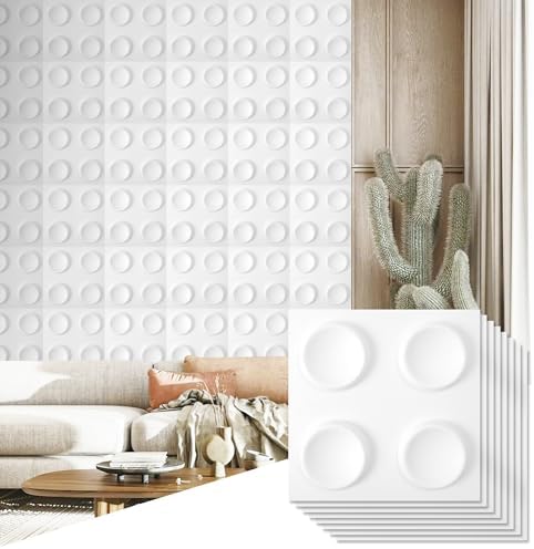 12 Pack 3D Wall Panels for Interior Wall Decor, Accent Wall Panels for Office by Unknown