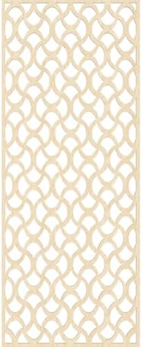 Resort Decorative Pierced Fretwork Wood Wall Panels, 33 3/8"W x 84 3/8"H x 3/8"T - Image 4