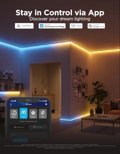 Govee RGBIC LED Strip Lights 16.4ft - Image 5