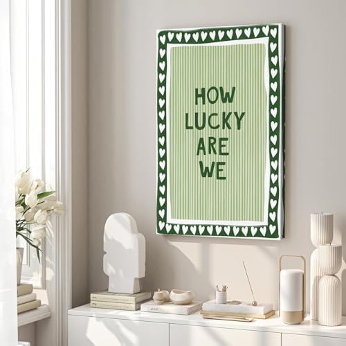 How Lucky Are We Poster Canvas, 16X24 Unframed - Image 5