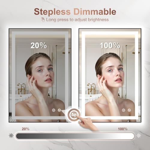 LED Bathroom Mirror with Lights - Image 6