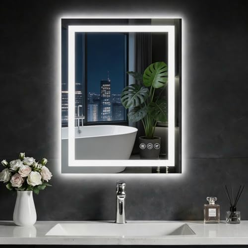 24"x 30" LED Bathroom Mirror by Clarityon