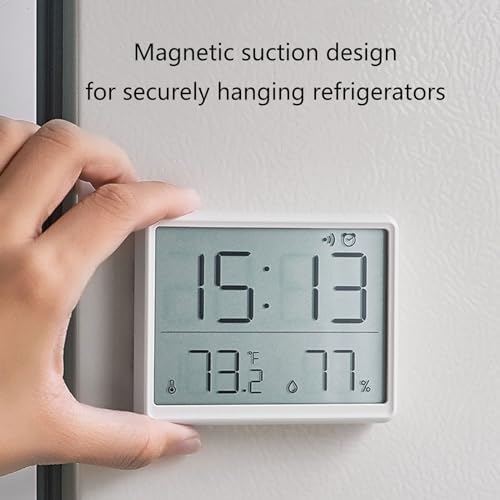 XROLAND Digital Wall Clock Digital Wall Clock Large Display, Date & Temperature - Image 5