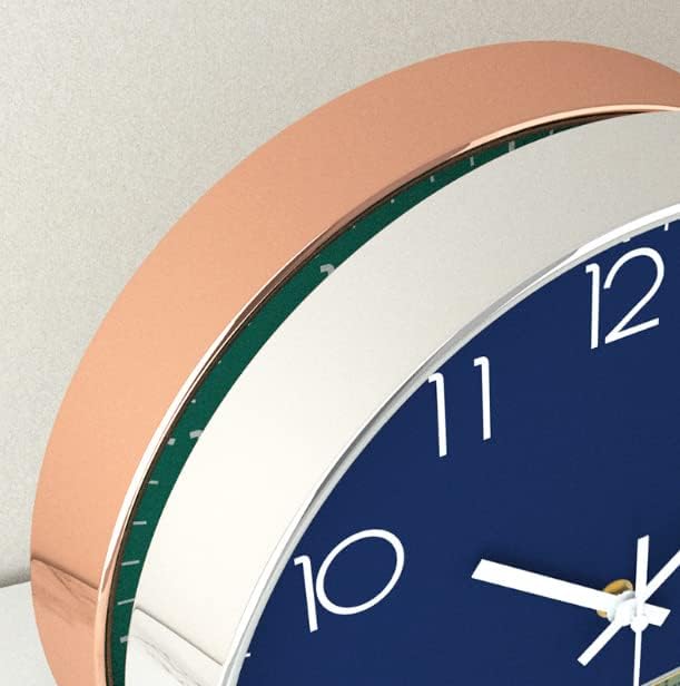 12 in Wall Clock Non-Ticking Quartz Silent Battery Operated Round Clocks Home - Image 2