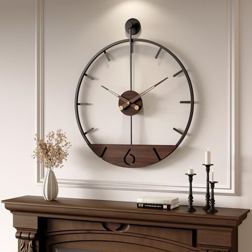 Cuspin Large Wall Clock 30 Inch Modern Farmhouse Wall Clock - Image 3