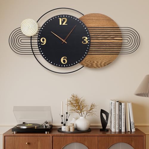 39X20 inch Extra Large Modern Wall Clock by Wecreatemoderndesign