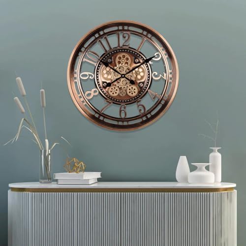INFINITY TIME 21" Moving Gear Wall Clocks - Image 2