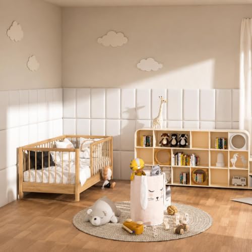 Anti Collision Wall Padding for Kids, Upholstered 3D Wall Panels - Image 5
