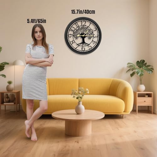 Big Wall Clock - Wall Clocks for Living Room Decor, Quiet and No Ticking - Image 6