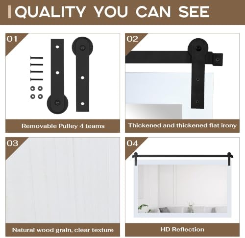 COGOOD Farmhouse Bathroom Mirrors - Image 5
