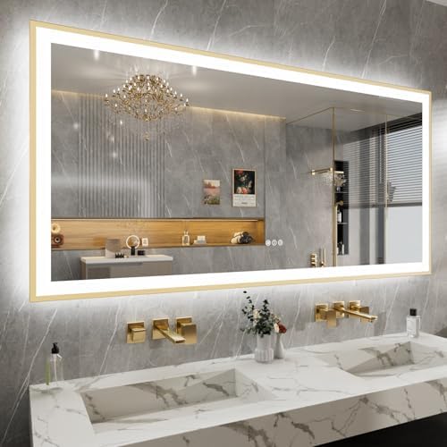 72x36 Inch LED Bthroom Mirror by ISTRIPMF