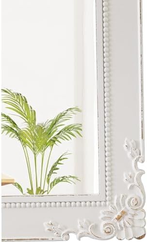 Antique White Bathroom Mirror 24 x 36 Inch, Distressed Gold - Image 6
