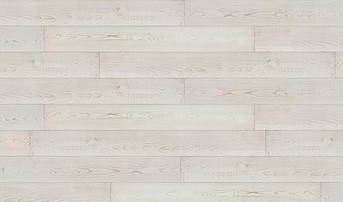 Real Wood Wall Planks-5" White Shiplap Panel Peel and Stick 10Pack 12.5SqFt - Image 7