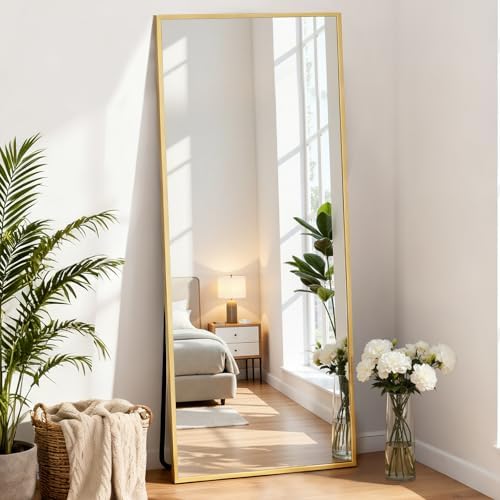 DUMOS 63"x20" Full Length Floor Mirror, Full Body Mirror by DumosLifestyle