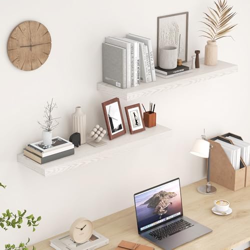 36 Inch Long Floating Shelves for Wall, 9.3 Inch Deep Floating Shelf - Image 5