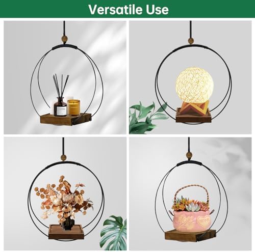 hismocal 4 Pack Hanging Planters - Image 3