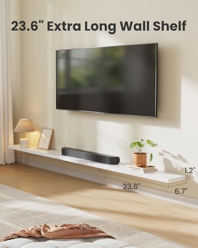 Amada 23.6" Floating Shelves for Wall Decor & Storage - Image 3
