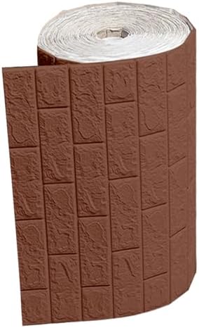Waterproof Wall Panels 27.5" x 118" Faux Brick Wallpaper Peel and Stick Art by homeemoh