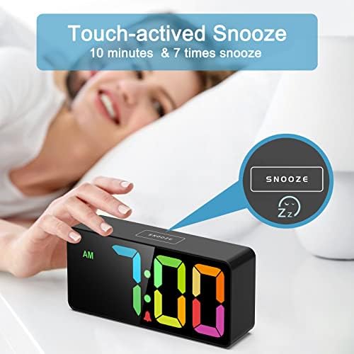 Welgo 7.5 Inches Big Number Alarm Clock - Image 5