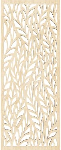 Ortonville Decorative Pierced Fretwork Wood Wall Panels, 9 3/8"W x 24 3/8"H x - Image 4
