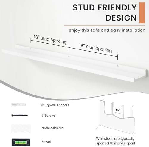 FLYJOE Floating Picture Ledge Shelves - Image 5