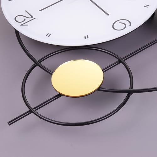 Large Modern Wall Clock for Living Room Decor 24 Inch Big Decorative Black - Image 6