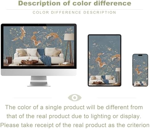 Animal Wallpaper Peel and Stick Woodland Wildlife Safari Wall Mural - Image 6
