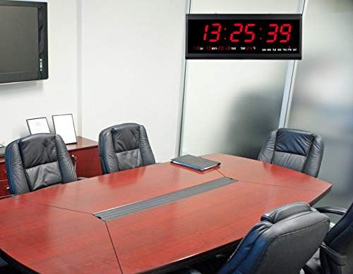 Rsobl 18.9 Inch Oversized LED Digital Wall Clock Large Display - Image 7