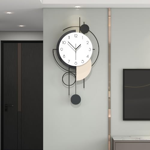 Large Modern Decorative Silent Wall Clock by JTWALCLOCK