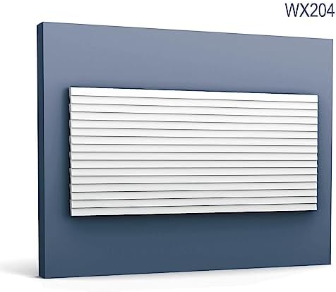 Orac Decor 9-7/8in H x 78-3/4in Long 3D Wall Covering, Primed White - Image 3