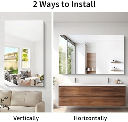 CILIBER Frameless Mirror, 60x36 Mirrors - Image 6