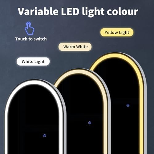 VooBang 71"x32" Large LED Arched Mirror Full Length - Image 2