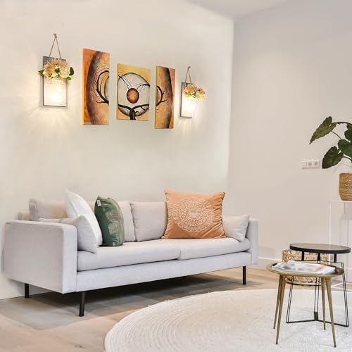 Sconces Wall Decor Set of 2, Wall Hangings - Image 4